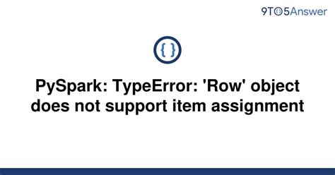Pyspark typeerror - OUTPUT:-Python TypeError: int object is not subscriptableThis code returns “Python,” the name at the index position 0. We cannot use square brackets to call a function or a method because functions and methods are not subscriptable objects.